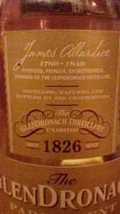 20150115-GlenDronach Close up