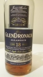 GlenDronach up close (Whisky Lady)