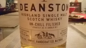 Deanston up close... (Whisky Lady)
