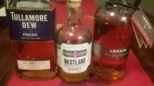Monsoon trio - Tullamore DEW Phoenix, Westland Cask No 395, Ledaig 18 year (Whisky Lady)