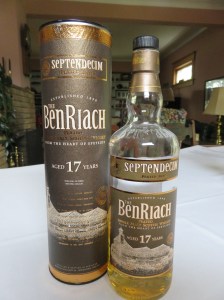 BenRiach 17 year (Whisky Lady's uncle)
