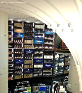 Singapore Airport's Whisky Wall