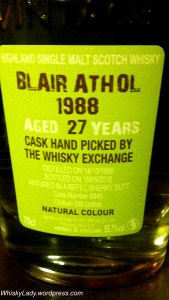 Blair Athol 27 close-up