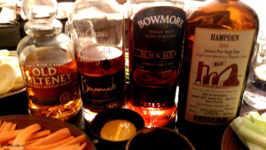 Old Pulteney, Benromach, Bowmore, Hampden